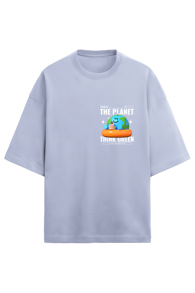 Mother Earth is Wise Dual Side Printed Oversized Tee | Evrbay |Unisex