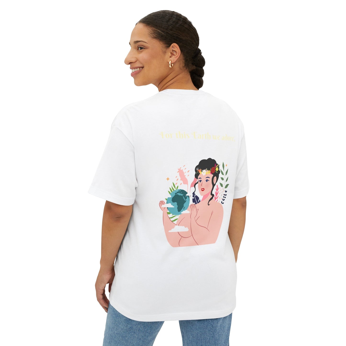 Unisex Oversized Boxy Tee