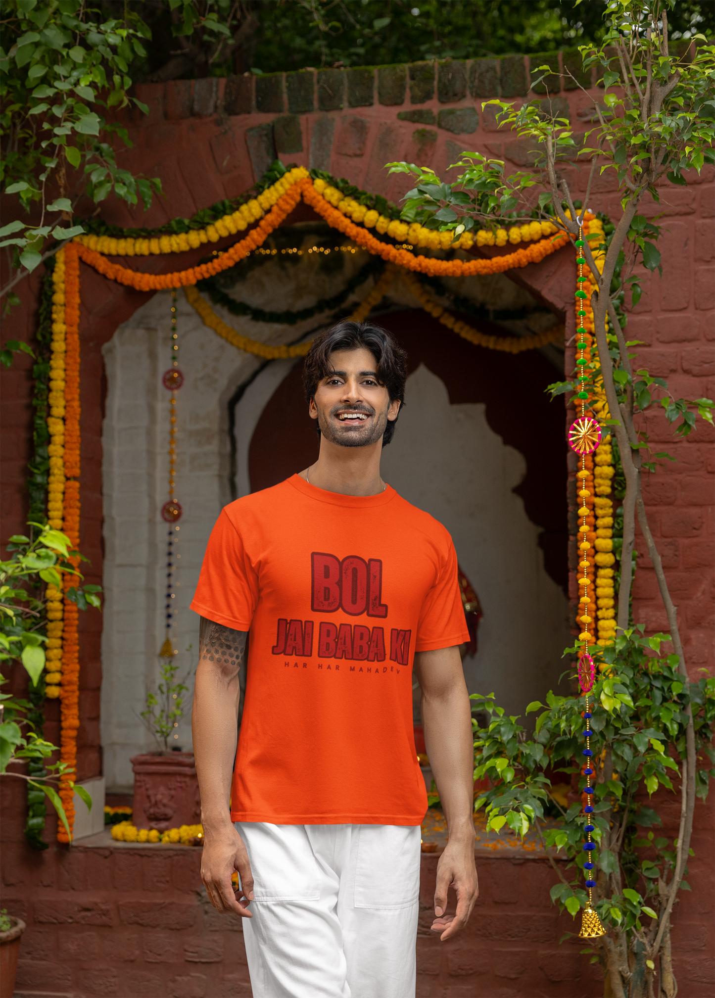 Bol Jai Baba Ki  T-Shirt For Men and Women