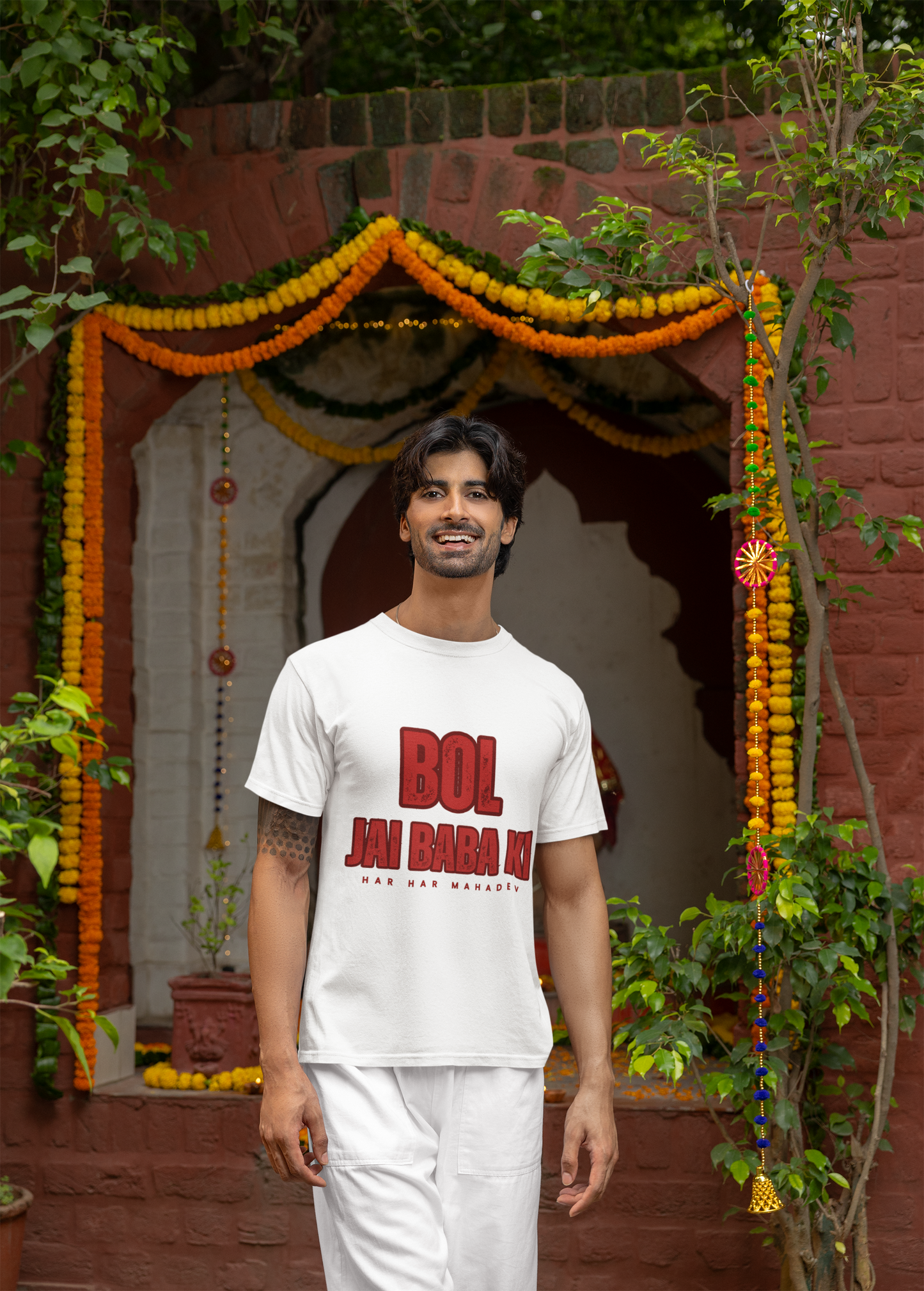 Bol Jai Baba Ki  T-Shirt For Men and Women