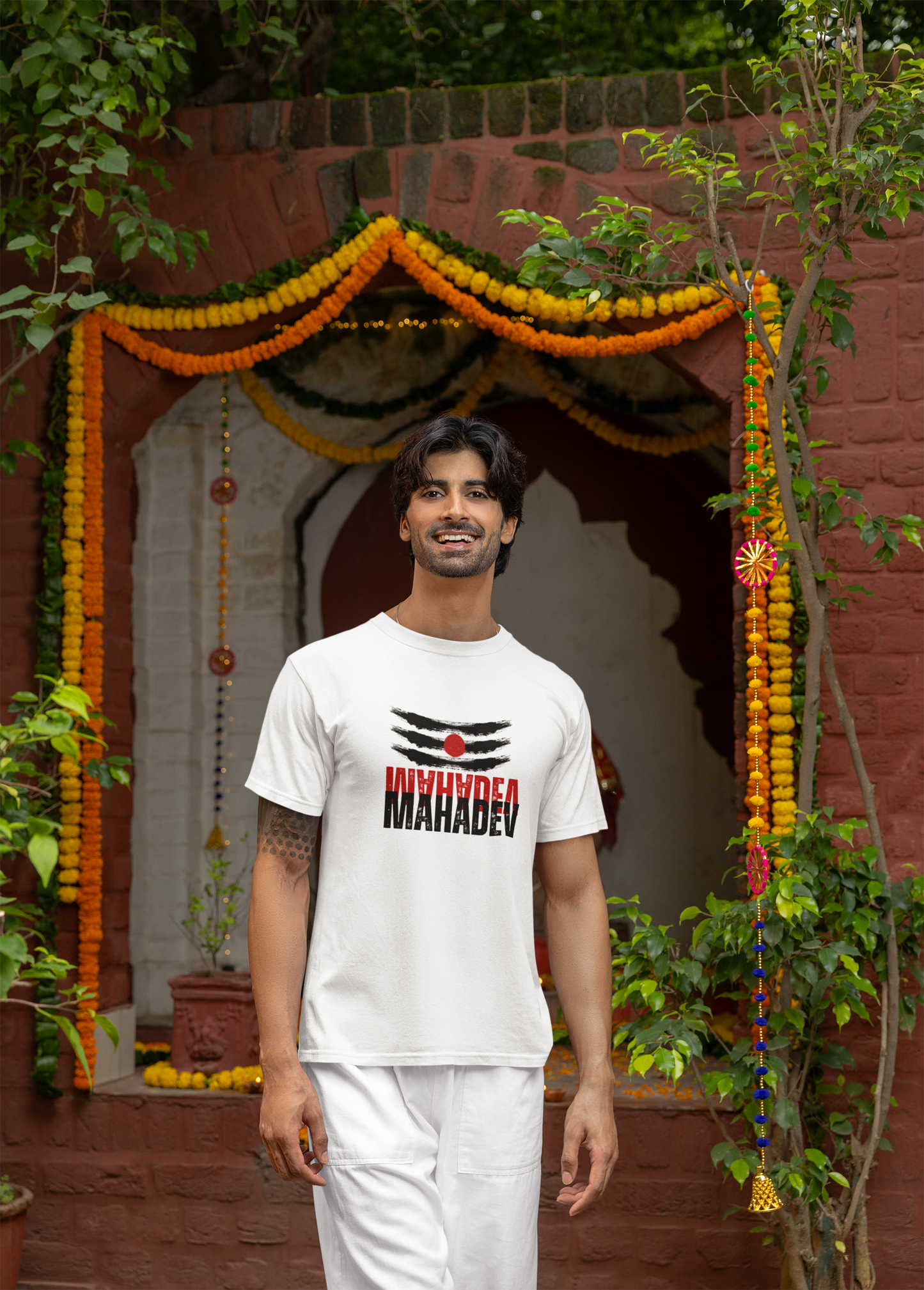 Tilak Mahadev T-Shirt For Men and Women